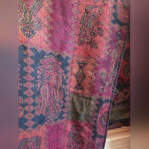 Cozy Paisley Patterned Scarf Pashmina